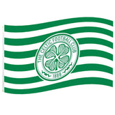 Celtic FC Hoop Flag LKT Sport Large 100% polyester supporters flagThis green and white hoop flag features a full colour Celtic crestPerfect for any wall with ready to hang metal eyeletsOfficial licensed productApprox 152cm x 91cm (5ft x 3ft) Flags