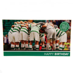 Celtic FC Huddle Birthday Card LKT Sport Football>European Leagues>Celtic FC Greeting Cards