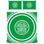 Celtic FC Pulse Double Duvet Set LKT Sport Striking pulse design reversible duvet cover with a large club crest in the centrePillowcases feature a large Celtic club crestMulti crest design on the reverse52% polyester 48% cotton machine washableOfficial li