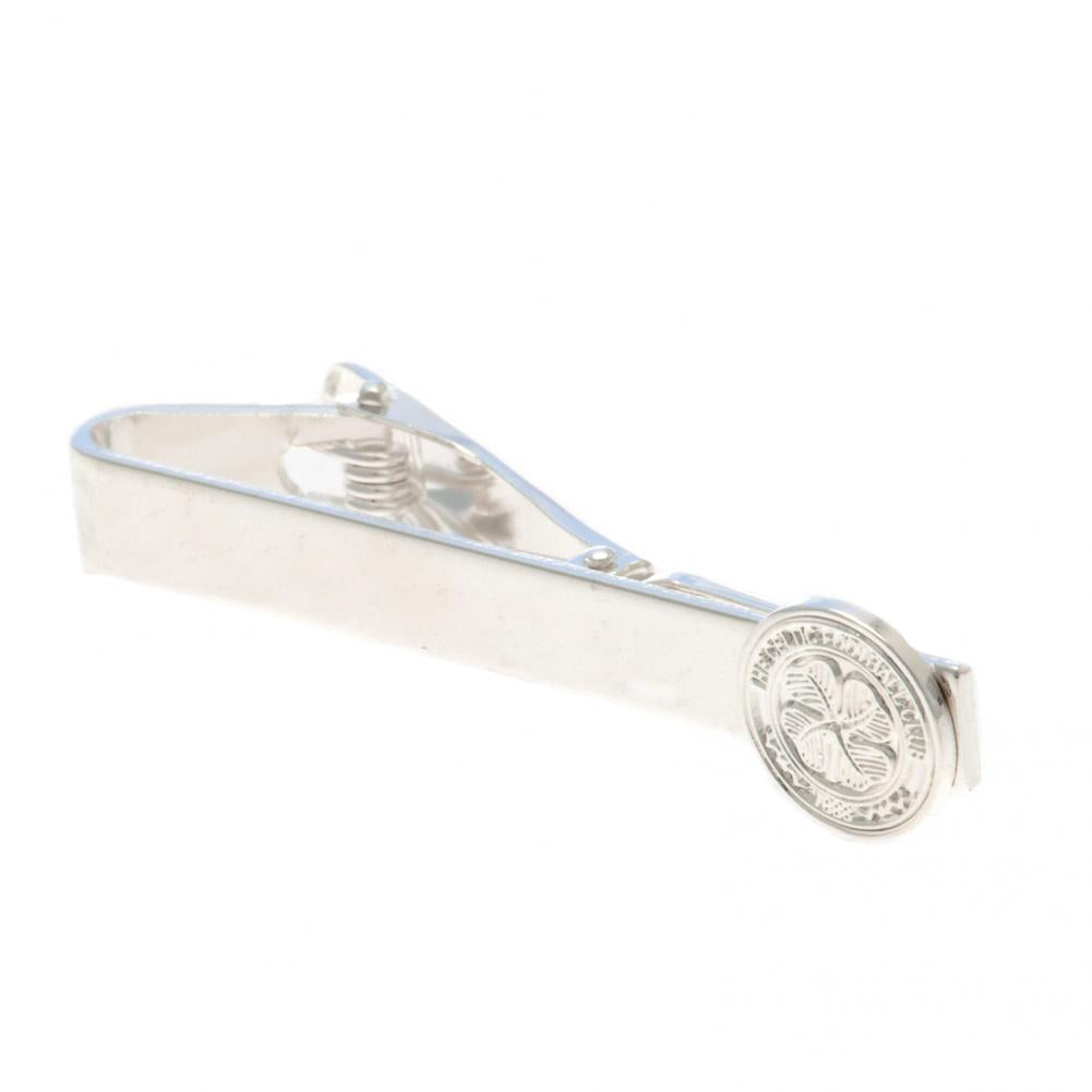 Celtic FC Silver Plated Tie Slide LKT Sport Football>European Leagues>Celtic FC Tie Clips