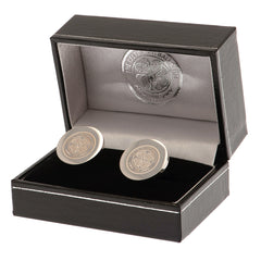 Celtic FC Stainless Steel Round Cufflinks LKT Sport Football>European Leagues>Celtic FC