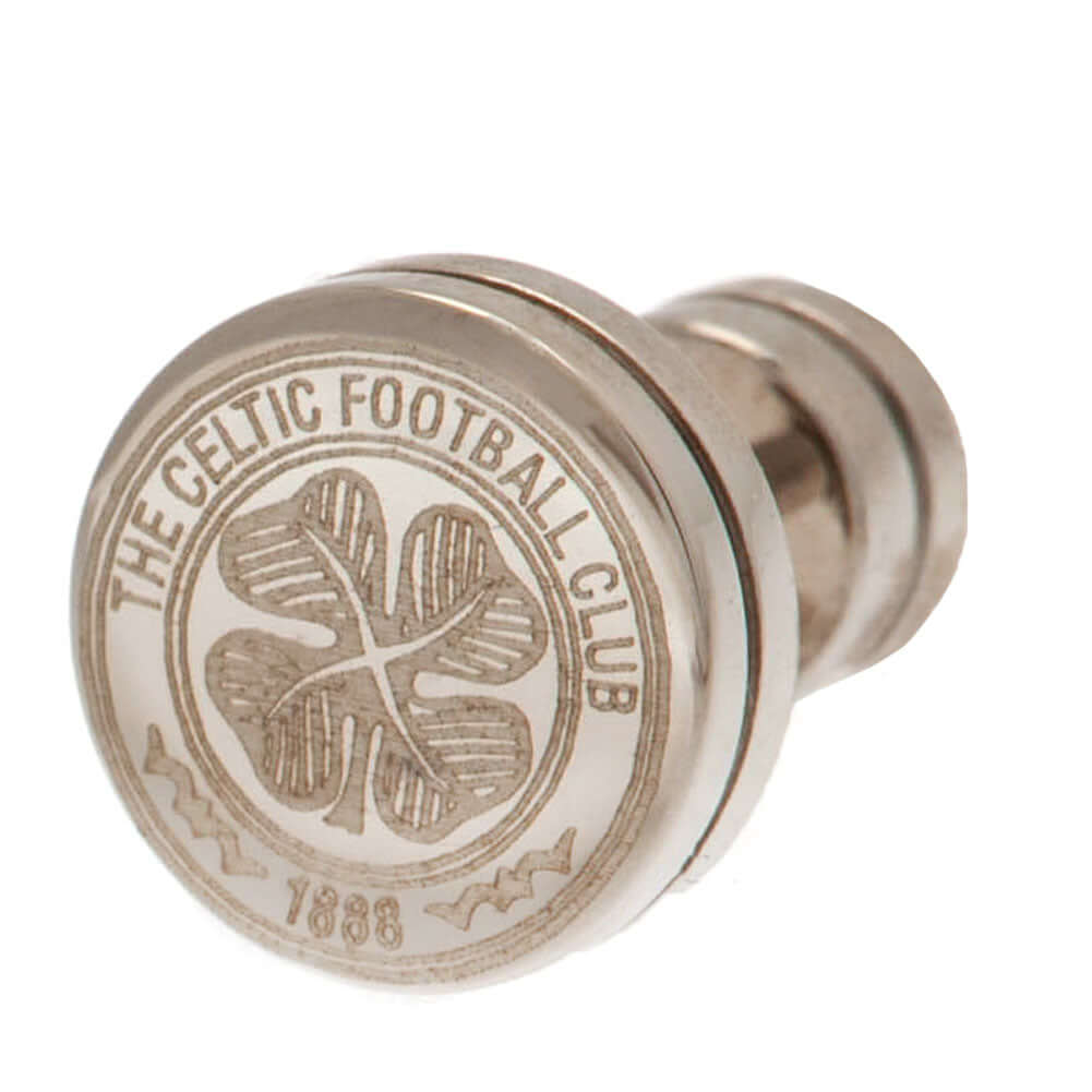 Celtic FC Stainless Steel Stud Earring LKT Sport Stud earring with a detailed laser printFeatures the Celtic crest on a screw back fixingMade from durable stainless steelOfficial licensed productApprox 10mm x 10mm Earrings