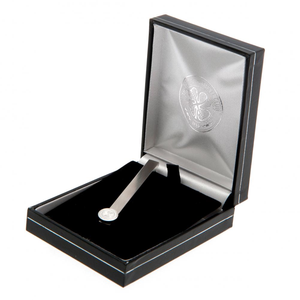 Celtic FC Stainless Steel Tie Slide LKT Sport Football>European Leagues>Celtic FC Tie Clips