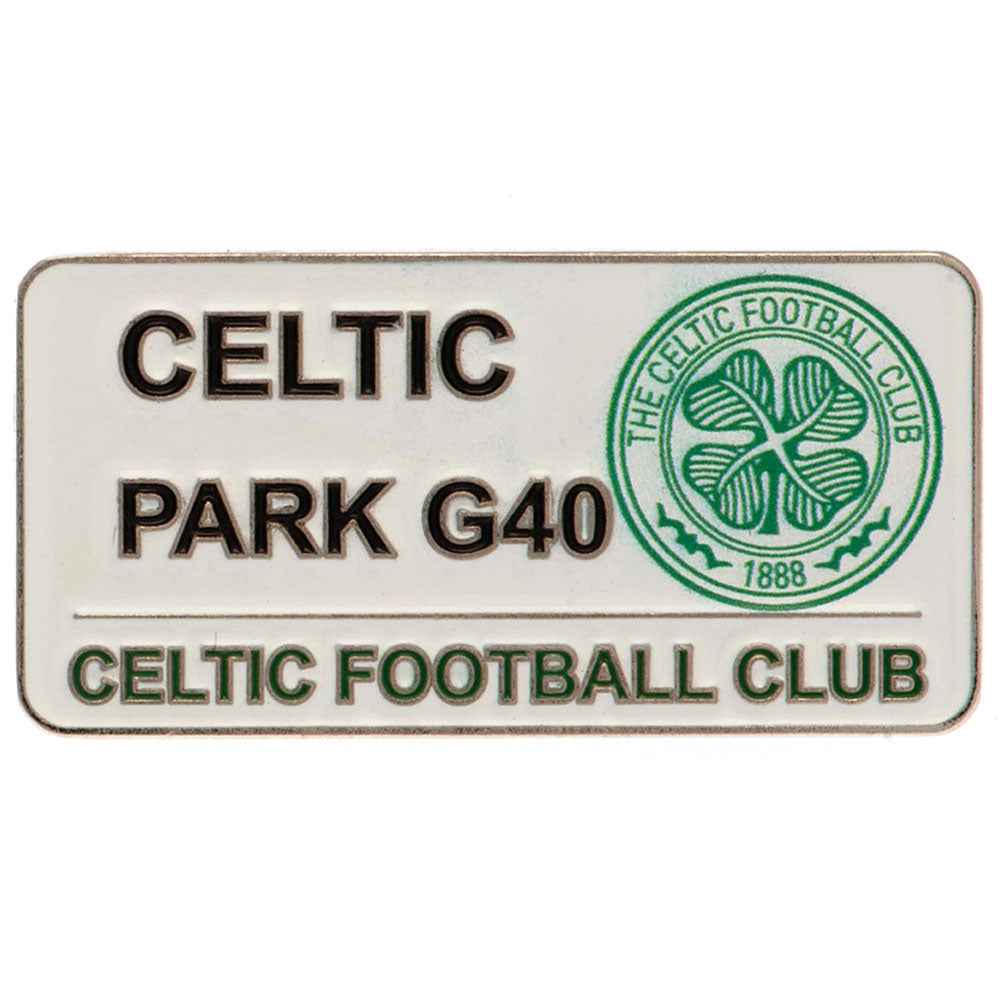 Celtic FC Street Sign Badge LKT Sport Football>European Leagues>Celtic FC Pins