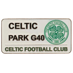Celtic FC Street Sign Badge LKT Sport Football>European Leagues>Celtic FC Pins