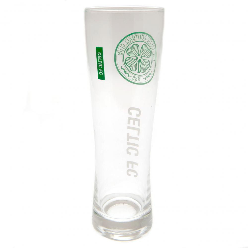 Celtic FC Tall Beer Glass LKT Sport Football>European Leagues>Celtic FC Beer Glasses