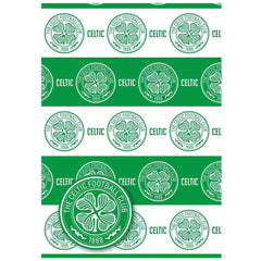 Celtic FC Text Gift Wrap LKT Sport Football>European Leagues>Celtic FC Wrapping Paper