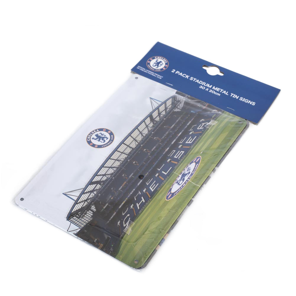 Chelsea FC 2pk Stadium Sign LKT Sport Football>Premier League>Chelsea FC Novelty Signs