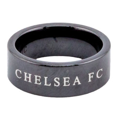 Chelsea FC Black Ceramic Ring Large LKT Sport Football>Premier League>Chelsea FC
