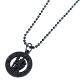 Chelsea FC Black Plated Pendant & Chain LKT Sport Football>Premier League>Chelsea FC