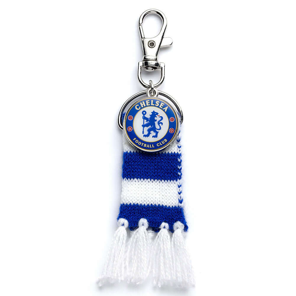 Chelsea FC Blue Bar Scarf Bag Charm LKT Sport Football>Premier League>Chelsea FC Keychains