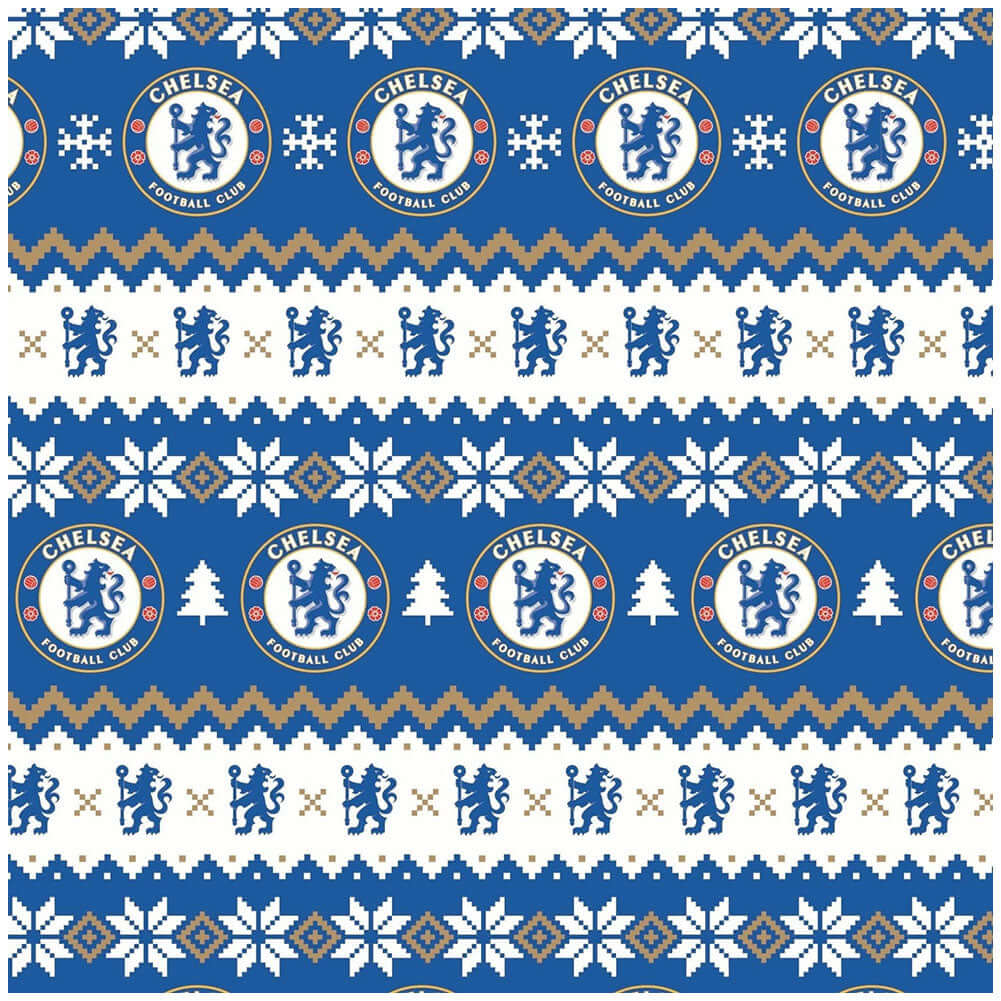 Chelsea FC Christmas Gift Wrap LKT Sport Football>Premier League>Chelsea FC Wrapping Paper