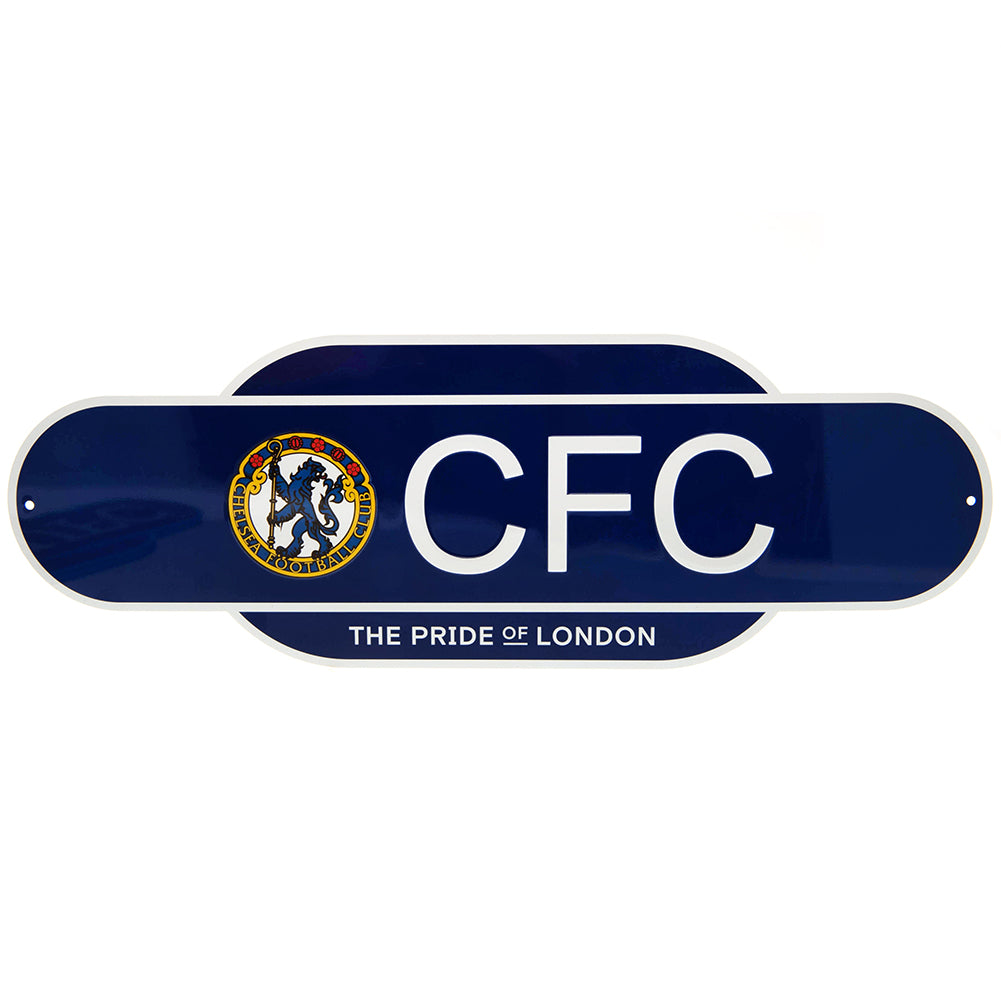 Chelsea FC Colour Retro Sign LKT Sport Football>Premier League>Chelsea FC Novelty Signs
