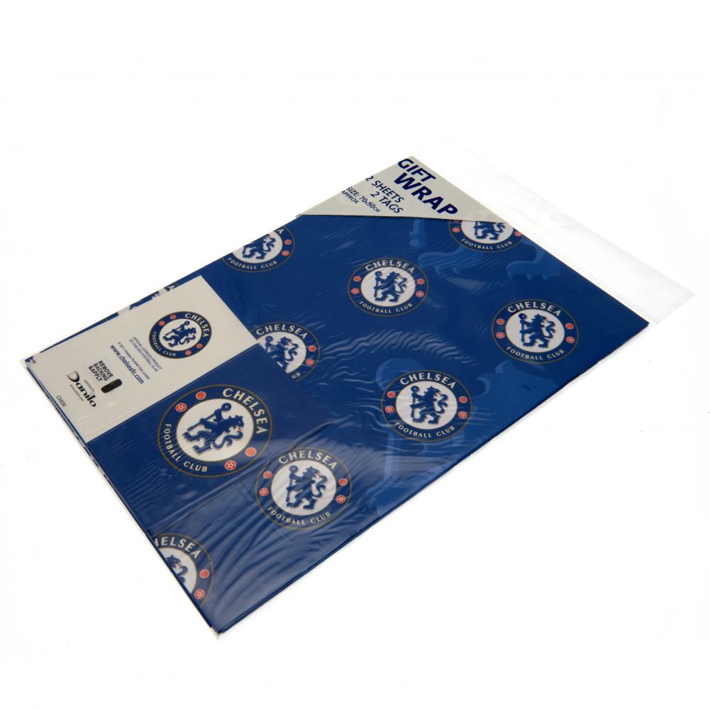 Chelsea FC Crest Gift Wrap LKT Sport Football>Premier League>Chelsea FC Wrapping Paper