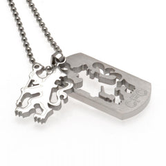 Chelsea FC Cut Out Lion Dog Tag & Chain LKT Sport Football>Premier League>Chelsea FC Necklaces