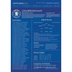 Chelsea FC Deluxe Calendar 2026 LKT Sport Football>Premier League>Chelsea FC Wall Calendars