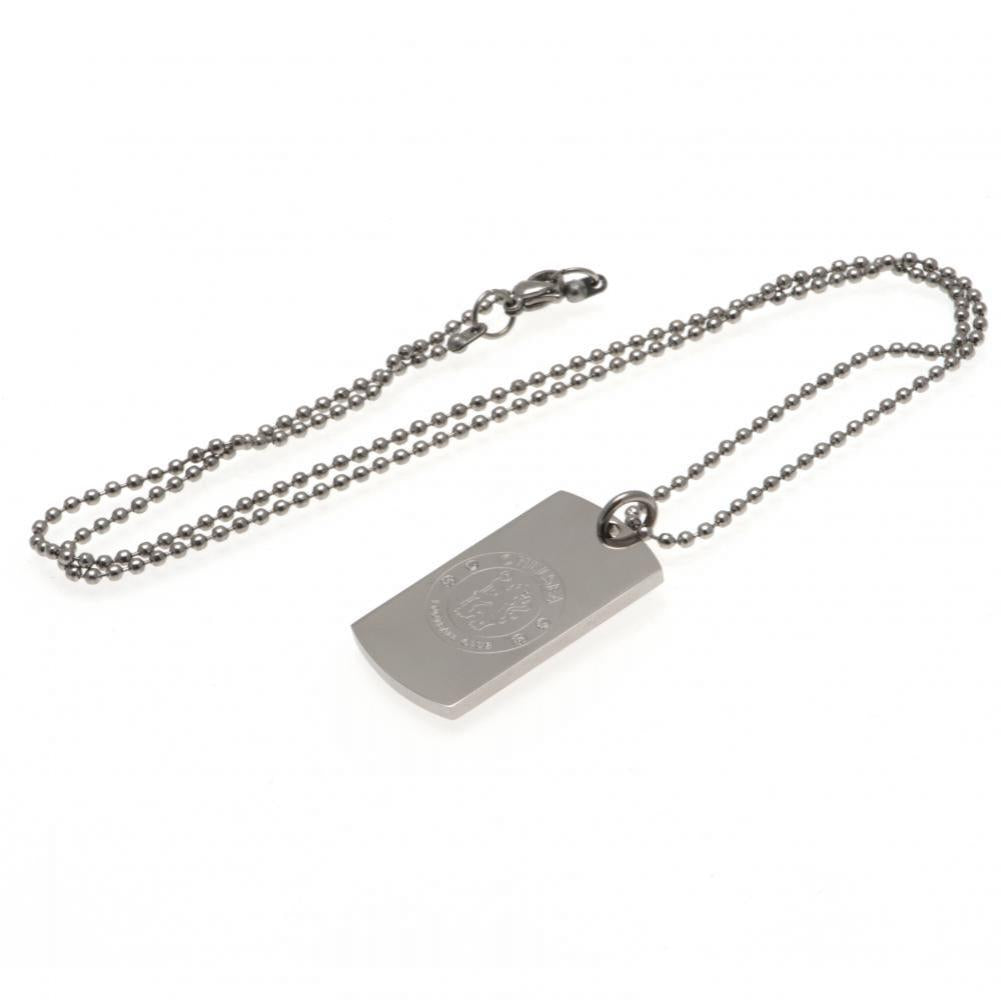 Chelsea FC Engraved Dog Tag & Chain LKT Sport Football>Premier League>Chelsea FC Necklaces