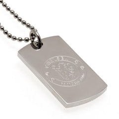 Chelsea FC Engraved Dog Tag & Chain LKT Sport Football>Premier League>Chelsea FC Necklaces