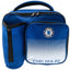 Chelsea FC Fade Lunch Bag LKT Sport Fade design lunch bag featuring Chelsea FC text and full colour club crest Main compartment has a double zipped opening for easy access Additional zipped front pocket and zipped bottle holder With carry handle Wipe clea