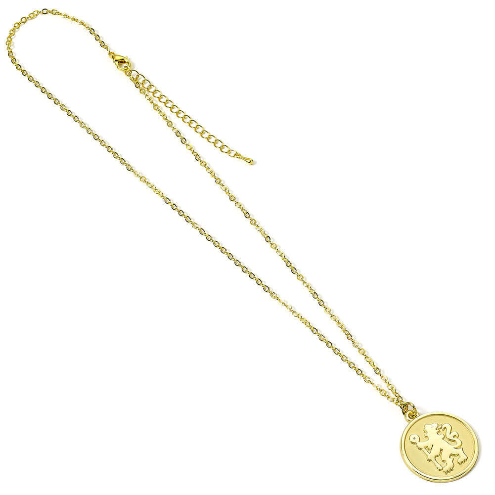 Chelsea FC Gold Finish Crest Necklace LKT Sport Football>Premier League>Chelsea FC Necklaces