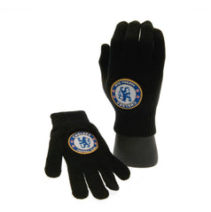 Chelsea FC Knitted Gloves Junior LKT Sport Football>Premier League>Chelsea FC Gloves & Mittens