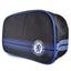 Chelsea FC Matchday Toiletry Bag LKT Sport Striped design toiletries wash bag with a club crestLarge zipped openingRubber zip pulls featuring raised Chelsea detailWipe clean polyesterOfficial licensed productApprox 26cm x 16cm x 11cm Cosmetic & Toiletry B