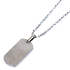 Chelsea FC Matt Finish Dog Tag & Chain LKT Sport Football>Premier League>Chelsea FC