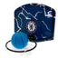 Chelsea FC Mini Basketball Set LKT Sport Mini Basketball set with a branded Chelsea FC backboardSet includes a mini Basketball, Basketball backboard, Hoop, Net and double sided padsEasy to assemble, which requires adult supervisionSuitable for children ag