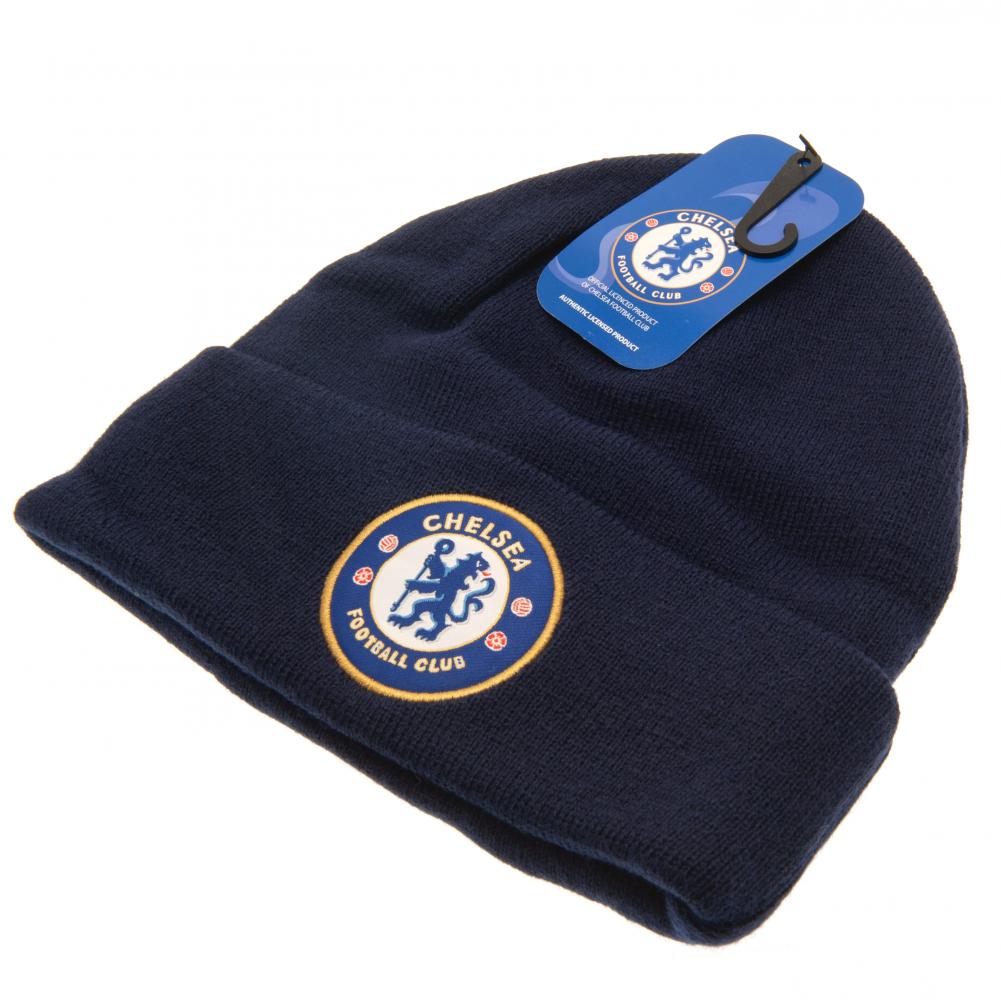 Chelsea FC Navy Cuff Beanie LKT Sport Football>Premier League>Chelsea FC Beanies