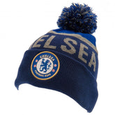 Chelsea FC Navy Text Ski Hat LKT Sport Football>Premier League>Chelsea FC Beanies