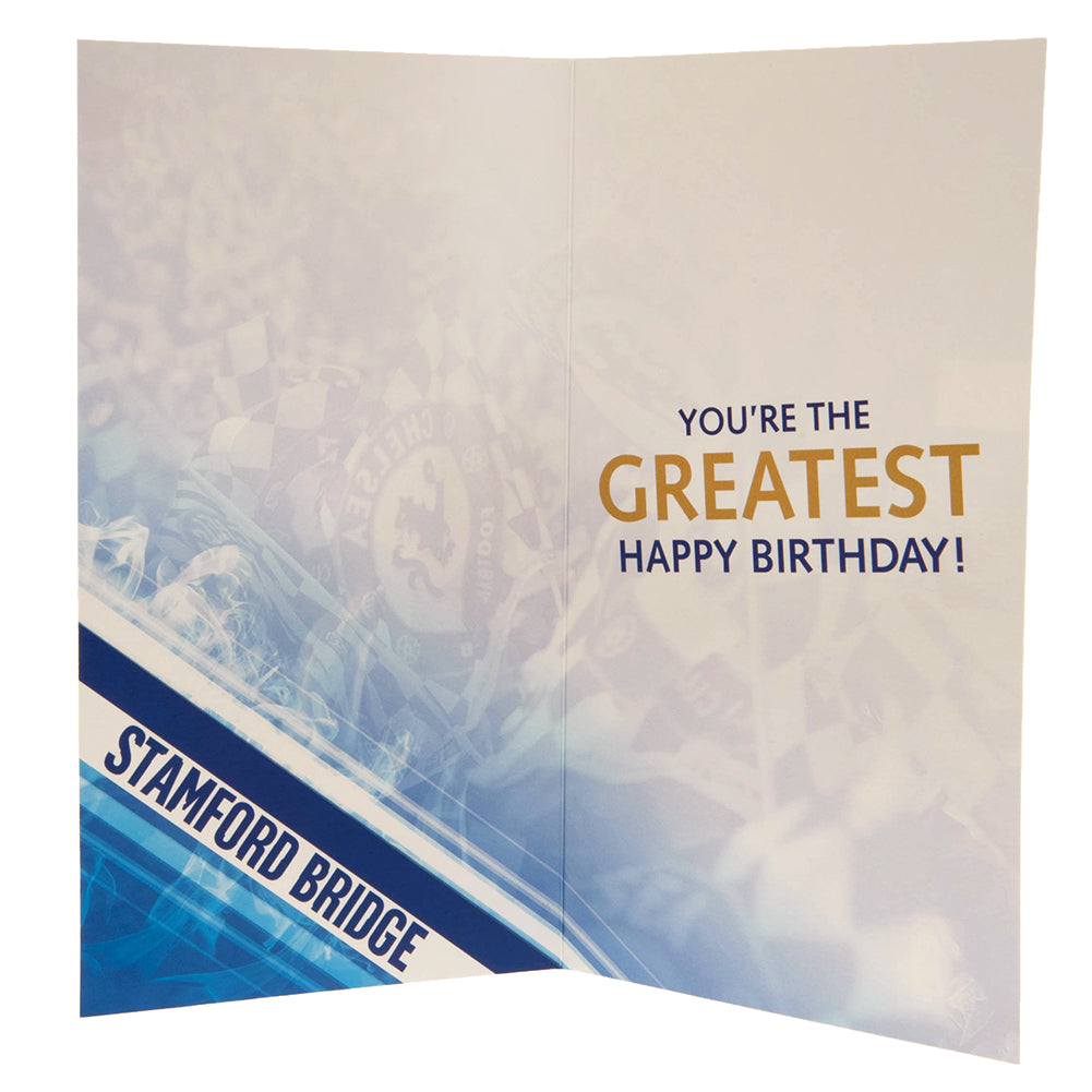 Chelsea FC No. 1 Dad Birthday Card LKT Sport Football>Premier League>Chelsea FC Greeting Cards
