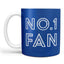 Chelsea FC No.1 Fan Mug LKT Sport Ceramic everyday coffee mugBlue mug featuring No. 1 Fan text and a full colour club crestGlazed kiln fired finish with white handleOfficial licensed productApprox 315ml (11oz)Approx 9cm tall, 8cm in diameter Mugs