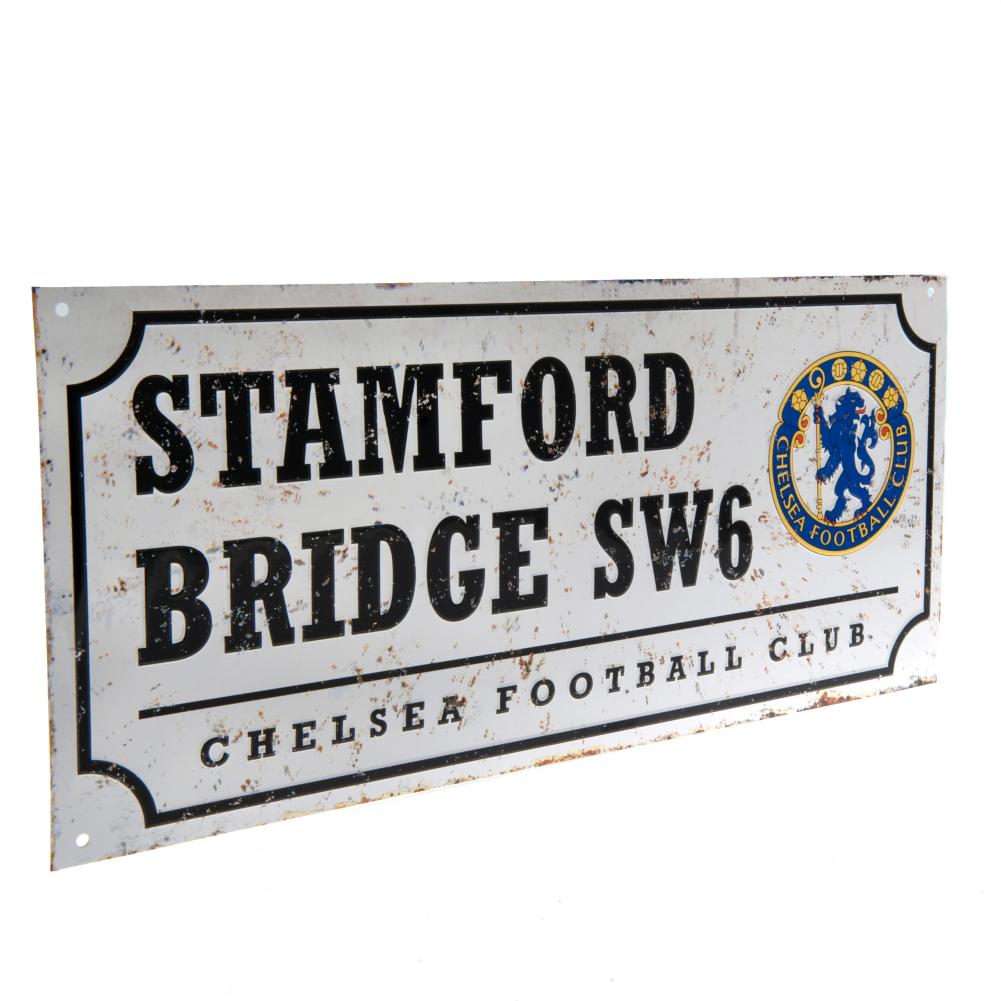 Chelsea FC Retro Street Sign LKT Sport Football>Premier League>Chelsea FC Novelty Signs
