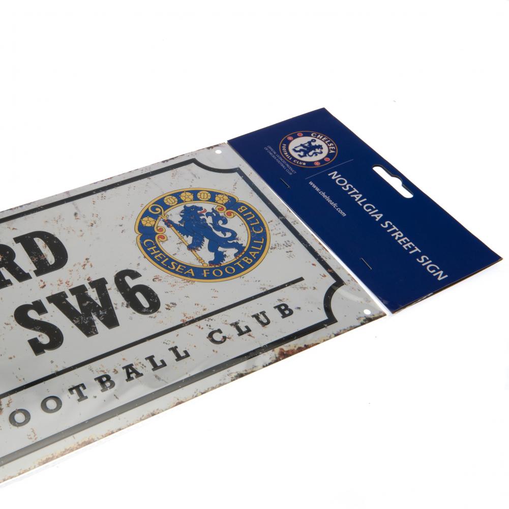 Chelsea FC Retro Street Sign LKT Sport Football>Premier League>Chelsea FC Novelty Signs