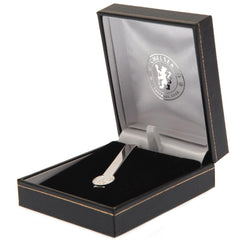 Chelsea FC Silver Plated Tie Slide LKT Sport Football>Premier League>Chelsea FC Tie Clips