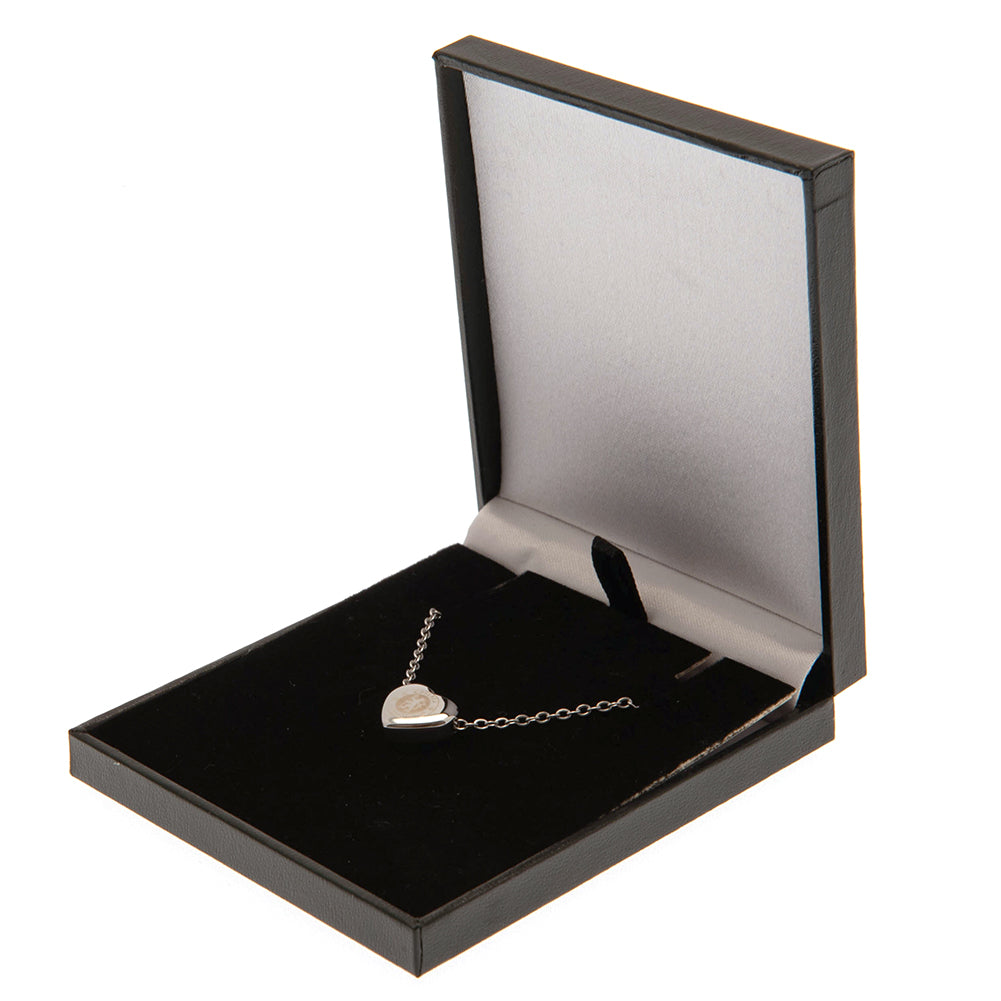 Chelsea FC Stainless Steel Heart Necklace LKT Sport Football>Premier League>Chelsea FC