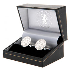 Chelsea FC Sterling Silver Crest Cufflinks LKT Sport Football>Premier League>Chelsea FC Cufflinks