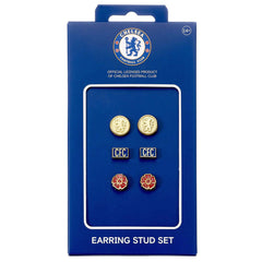 Chelsea FC Stud Earring Set LKT Sport Football>Premier League>Chelsea FC Earrings