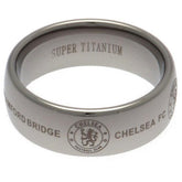 Chelsea FC Super Titanium Ring Medium LKT Sport Football>Premier League>Chelsea FC Rings