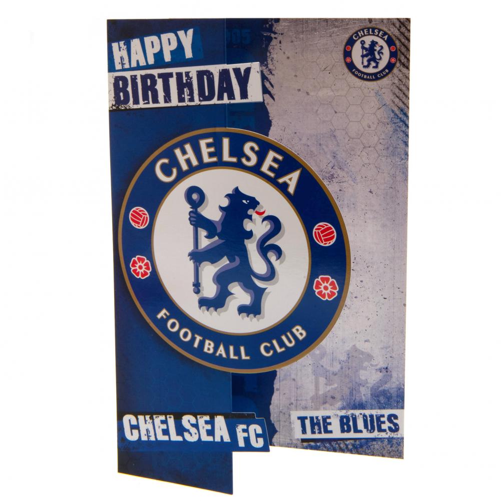 Chelsea FC The Blues Birthday Card LKT Sport Football>Premier League>Chelsea FC Greeting Cards