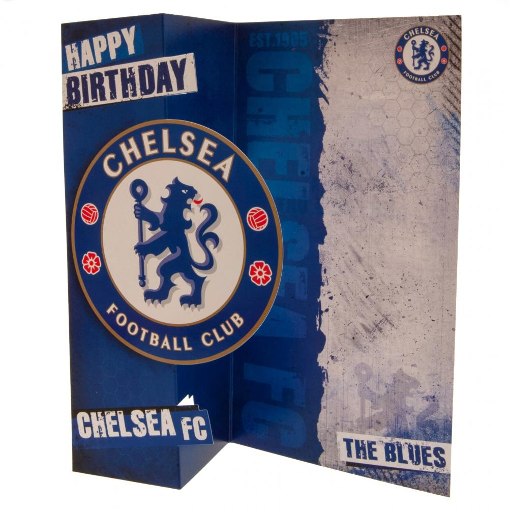 Chelsea FC The Blues Birthday Card LKT Sport Football>Premier League>Chelsea FC Greeting Cards
