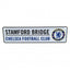 Chelsea FC Window Sign LKT Sport Design stamped metal window sign Stamford Bridge road sign, the home of Chelsea FC Ready to hang with rubber window suckers Official licensed product Approx 26cm x 7cm On a header card Novelty Signs
