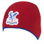 Crystal Palace FC Red Beanie LKT Sport Red dome style knitted hatFeatures a full colour Palace woven crest and blue trimOfficial licensed productOne size fits all Beanies