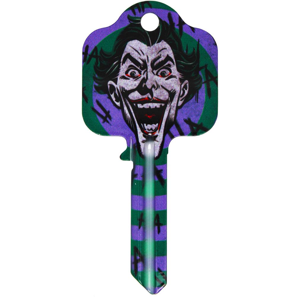 DC Comics Door Key Joker LKT Sport Entertainment>Movies>DC Key Blanks