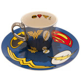 DC Comics Mirror Mug & Plate Set LKT Sport Entertainment>Movies>DC Mugs