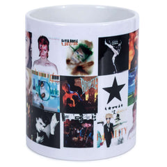 David Bowie Album Collage Mug LKT Sport Entertainment>Music>David Bowie Mugs