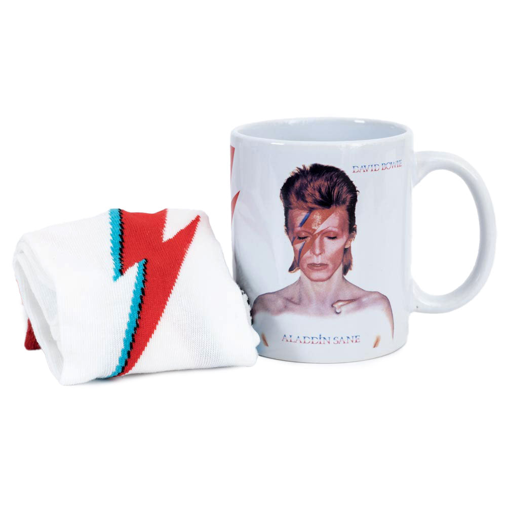 David Bowie Mug & Sock Set LKT Sport Entertainment>Music>David Bowie Collectibles