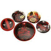 Deadpool Button Badge Set LKT Sport Entertainment>Movies>Deadpool Pinback Buttons