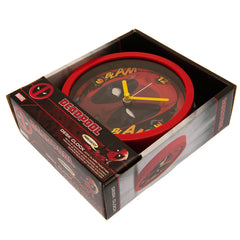 Deadpool Desktop Clock LKT Sport Entertainment>Movies>Deadpool Desk Clocks