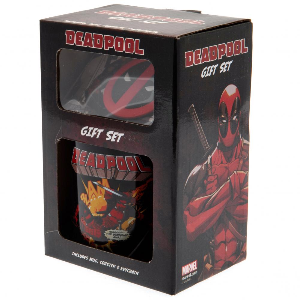 Deadpool Mug & Coaster Set LKT Sport Entertainment>Movies>Deadpool Mugs